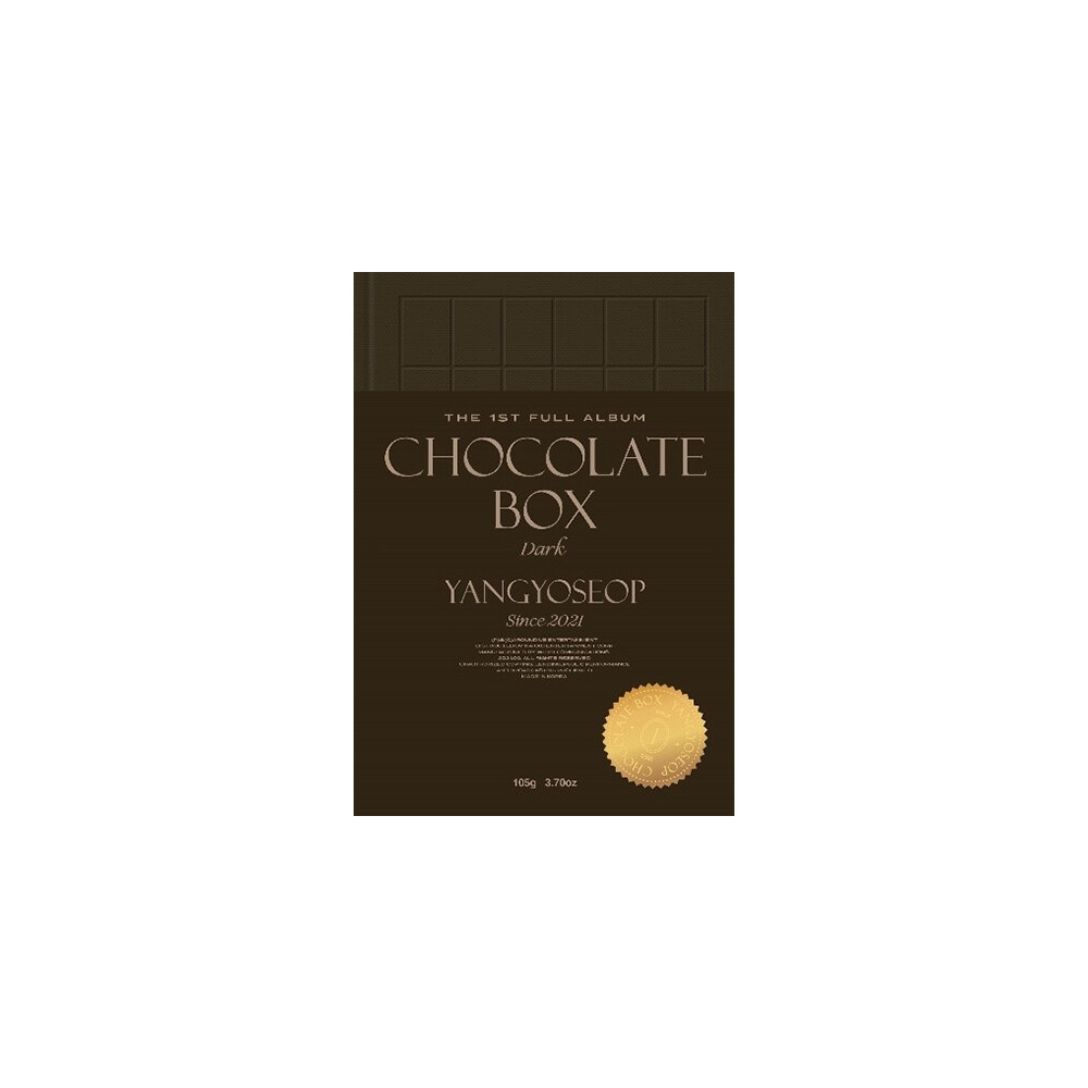 YANG YOSEOP - 1st Album Chocolate Box (Dark Ver.)