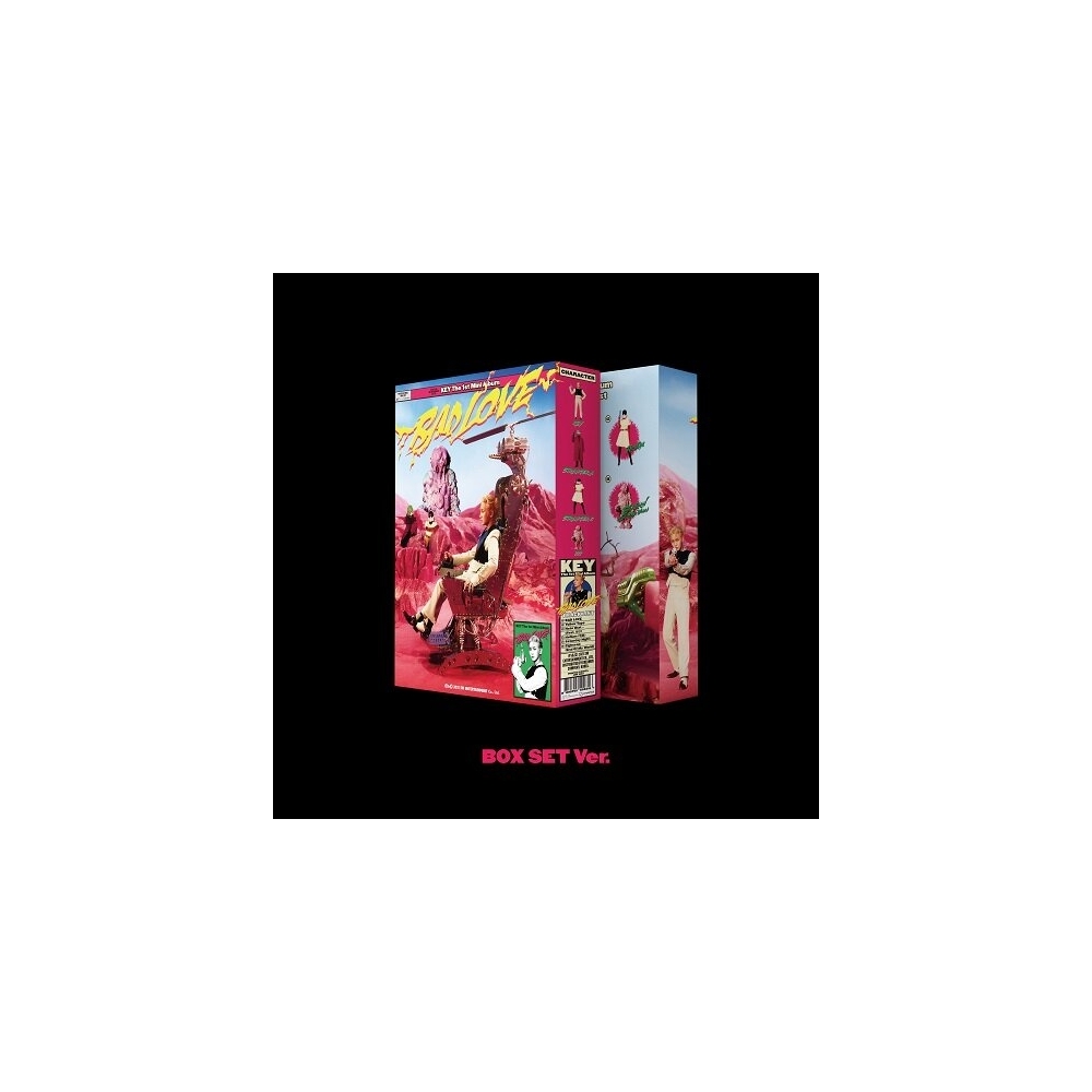 KEY - 1st Mini Album BAD LOVE (BOX SET Ver.)