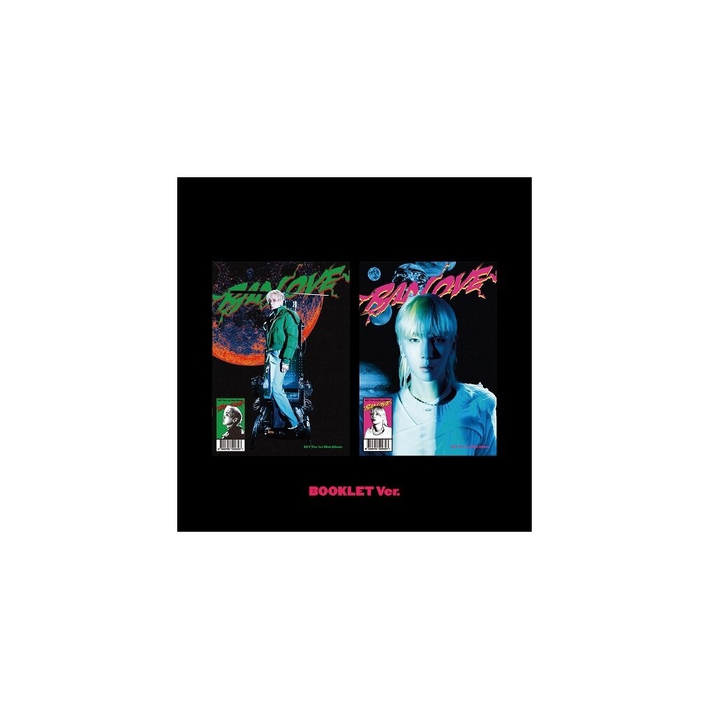 KEY - 1st Mini Album BAD LOVE (BOOKLET Ver.)
