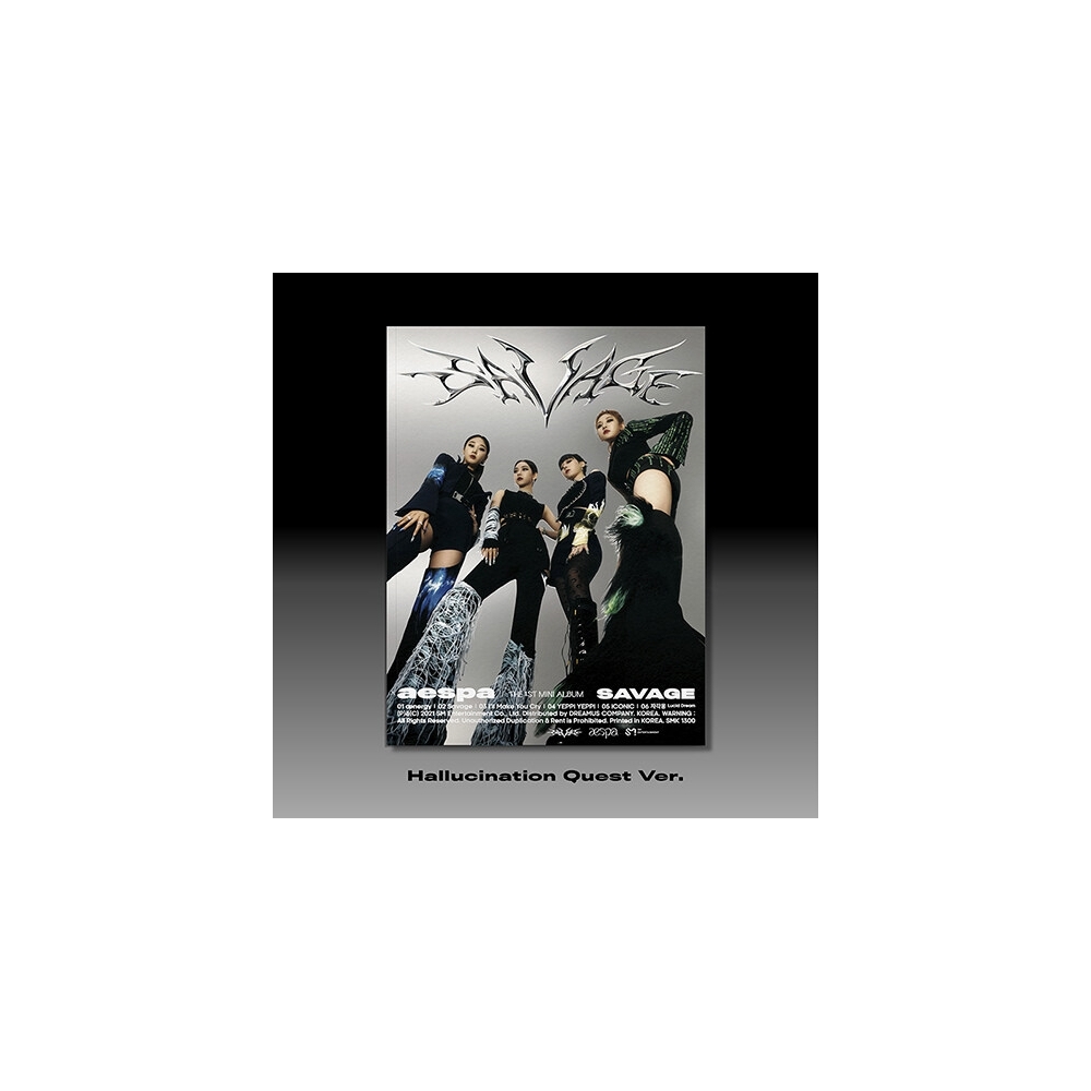 aespa - 1st Mini Album Savage (Hallucination Quest Ver.)