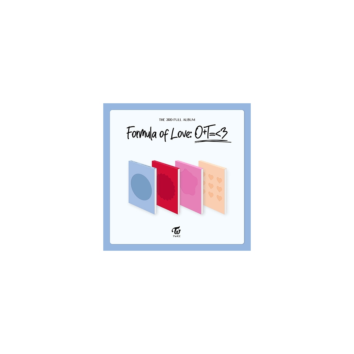 TWICE - 3rd Album Formula of Love: O+T 3 TWICE - 3rd Album Formula of Love: O+T 3