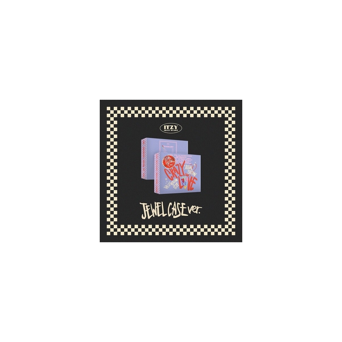 ITZY - 1st Album CRAZY IN LOVE Special Edition (JEWEL CASE Ver.) ITZY - 1st Album CRAZY IN LOVE Special Edition (JEWEL CASE Ver.)