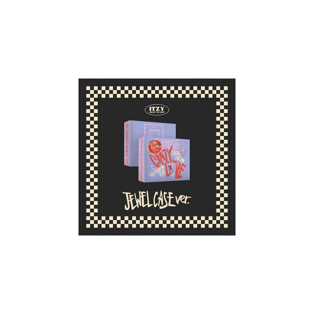ITZY - 1st Album CRAZY IN LOVE Special Edition (JEWEL CASE Ver.)