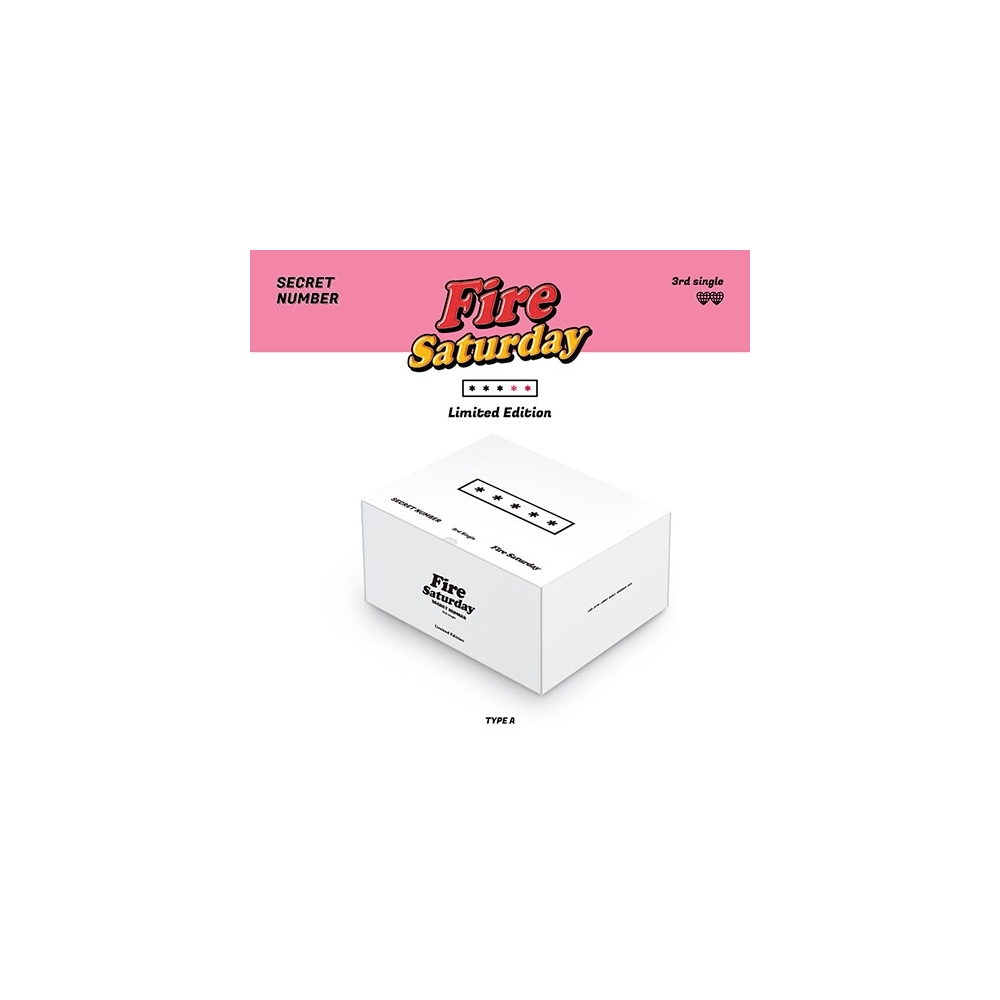 SECRET NUMBER - 3rd Single Fire Saturday (Limited Edition, Type A)