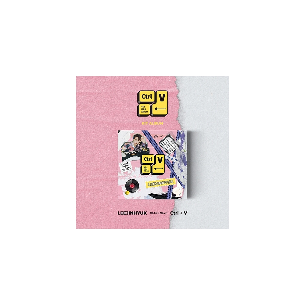Lee Jin Hyuk - 4th Mini Album Ctrl+V (Kit Ver.)