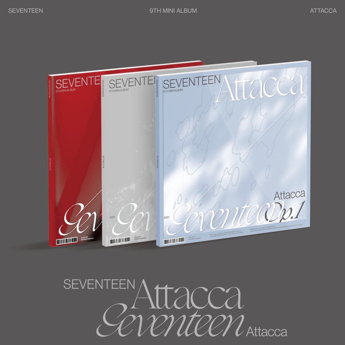 SEVENTEEN - 9th Mini Album 'Attacca' (Random Ver.) SEVENTEEN - 9th Mini Album 'Attacca' (Random Ver.)
