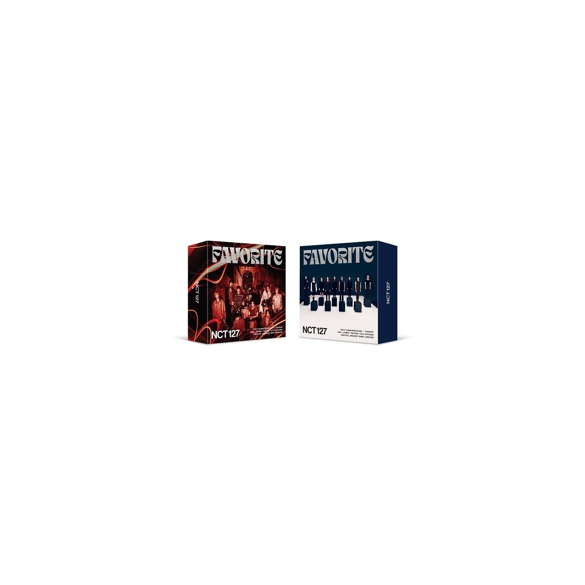 NCT 127 - 3rd Album Repackage Favorite (Kit Ver.) NCT 127 - 3rd Album Repackage Favorite (Kit Ver.)