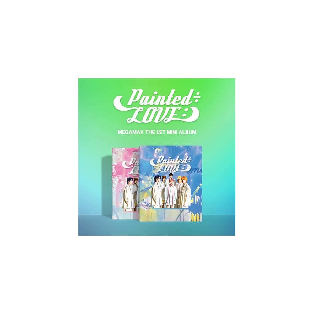 MEGAMAX - 1st Mini Album Painted÷LOVE (Random Ver.)