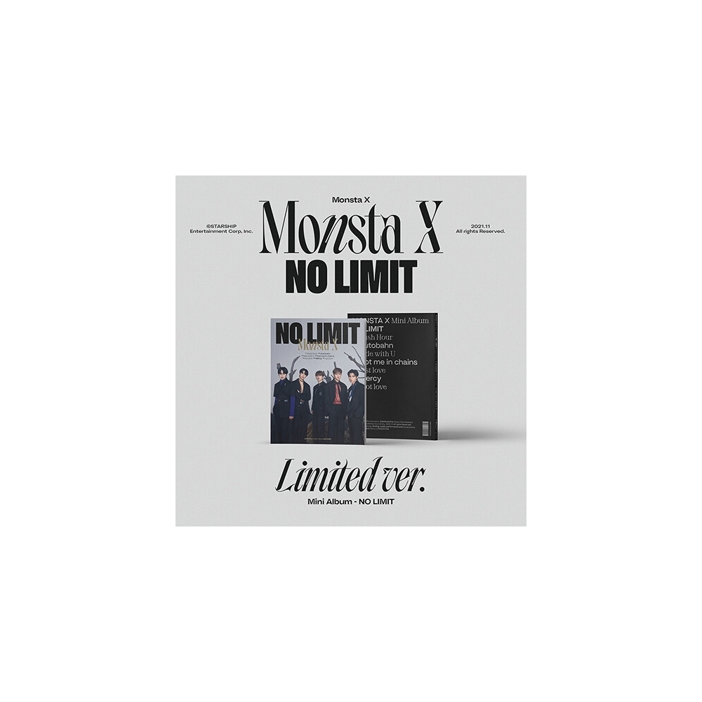 MONSTA X - 10th Mini Album No Limit (Limited Edition)