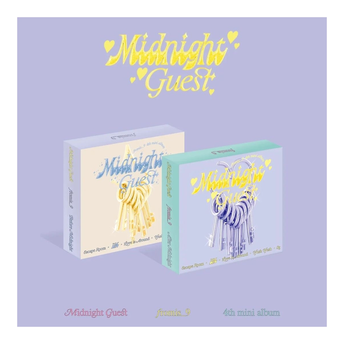 fromis_9 - 4th Mini Album Midnight Guest (Kit Ver.) fromis_9 - 4th Mini Album Midnight Guest (Kit Ver.)