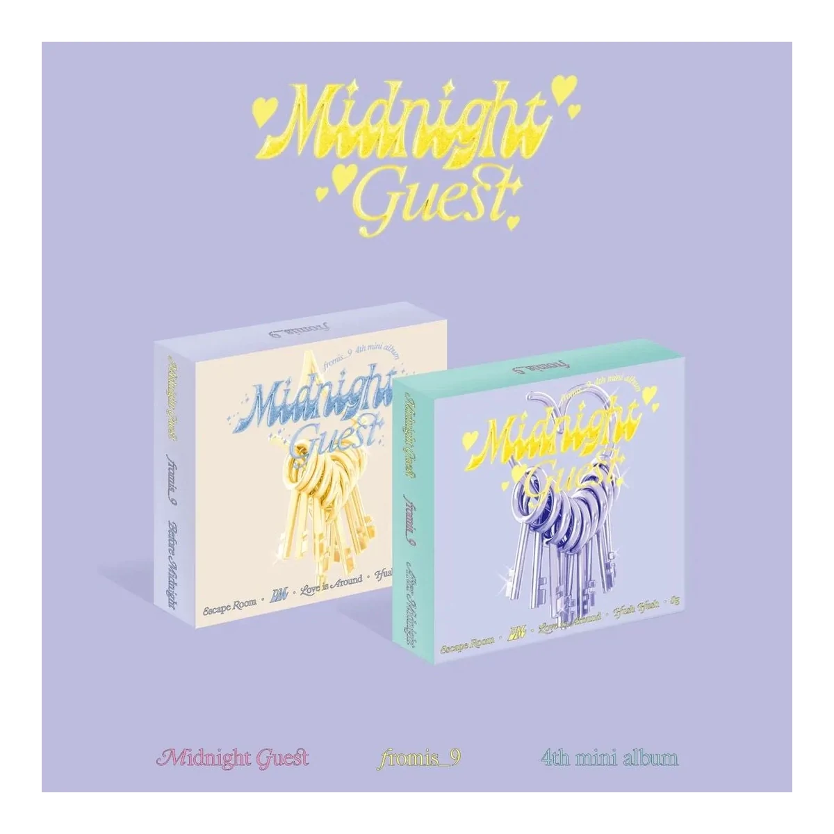 fromis_9 - 4th Mini Album Midnight Guest (Kit Ver.)