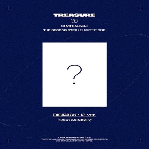 TREASURE - 1st MINI ALBUM THE SECOND STEP : CHAPTER ONE (DIGIPACK ver.)