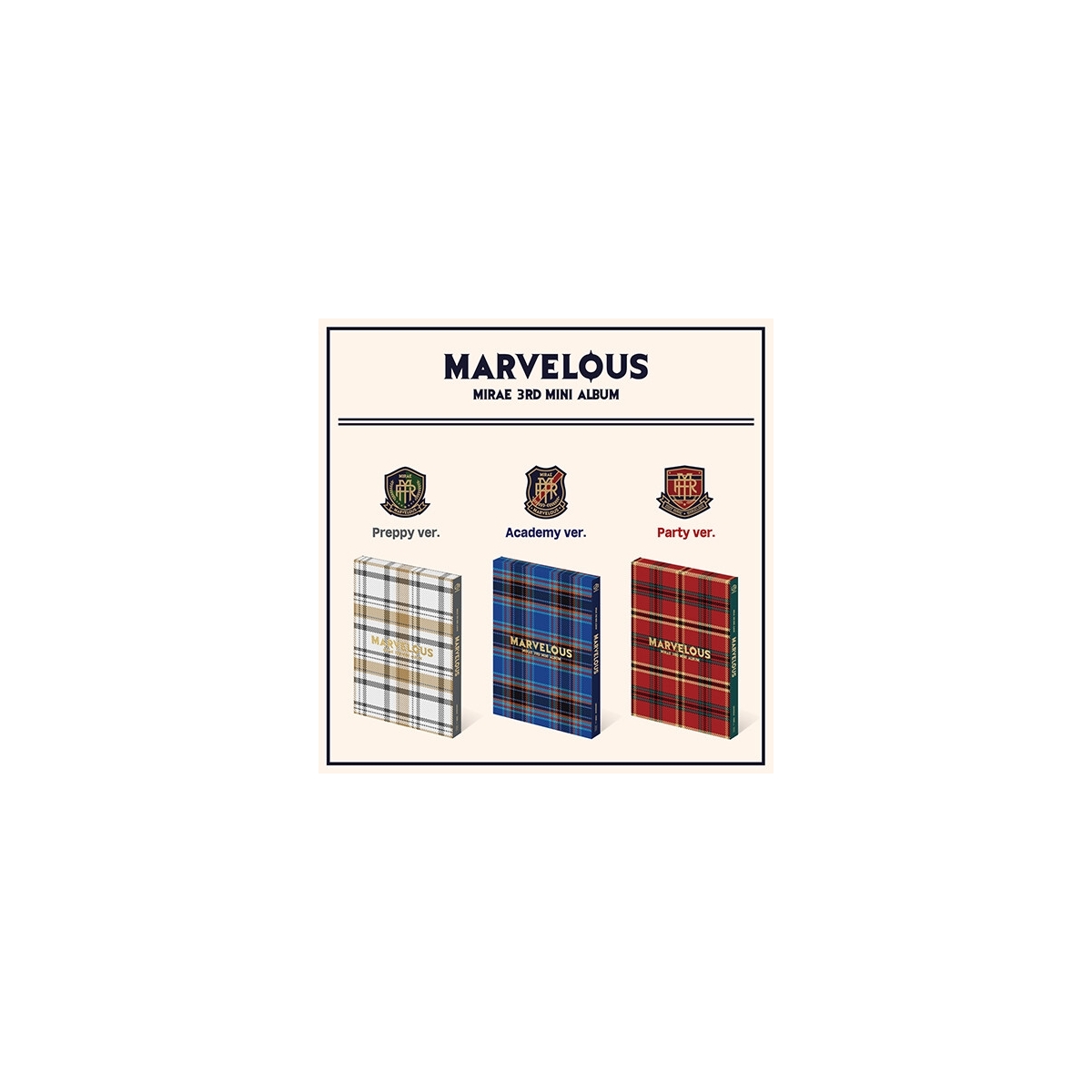 MIRAE - 3rd Mini Album Marvelous MIRAE - 3rd Mini Album Marvelous