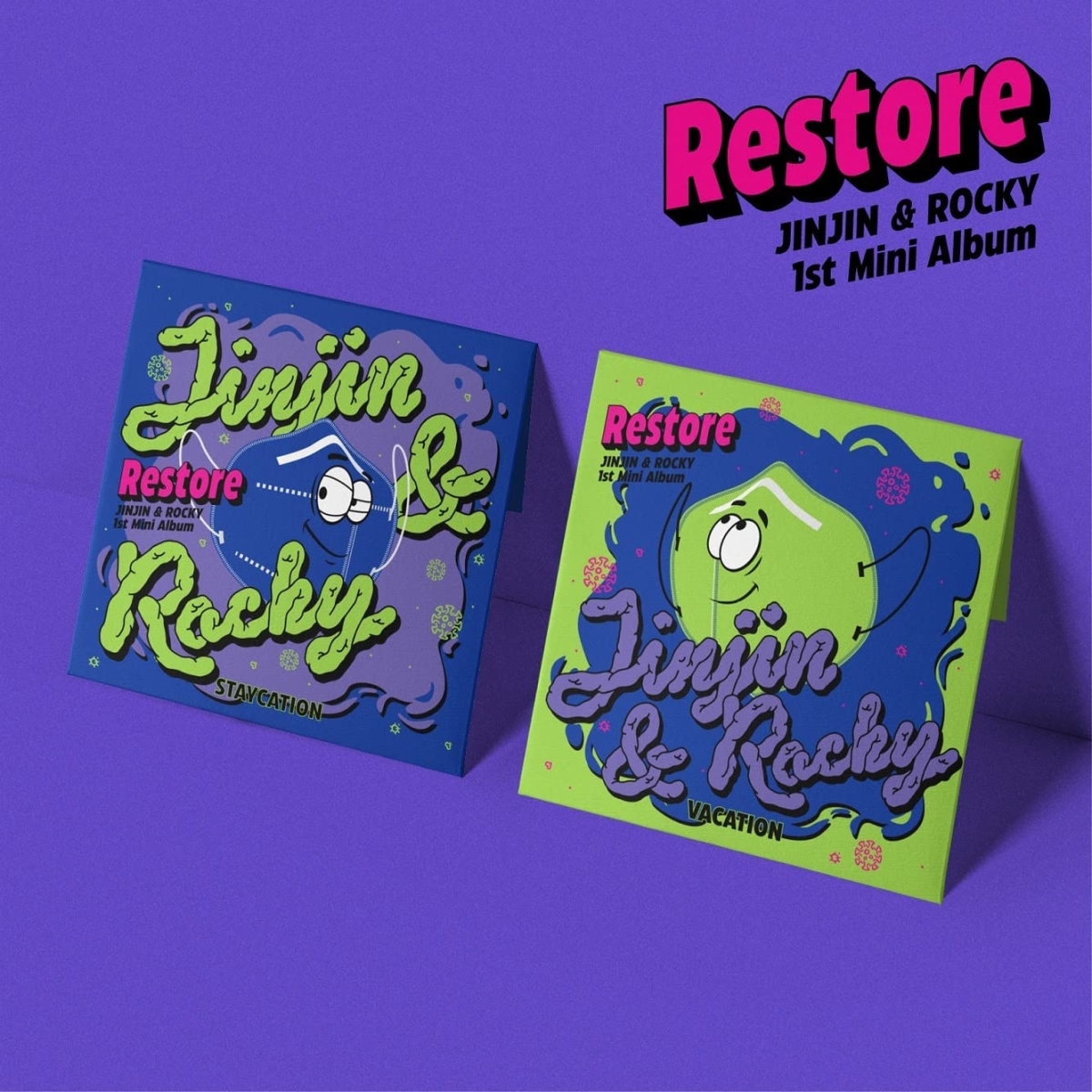 JINJIN & ROCKY - 1st Mini Album Restore (Random Ver.) JINJIN & ROCKY - 1st Mini Album Restore (Random Ver.)