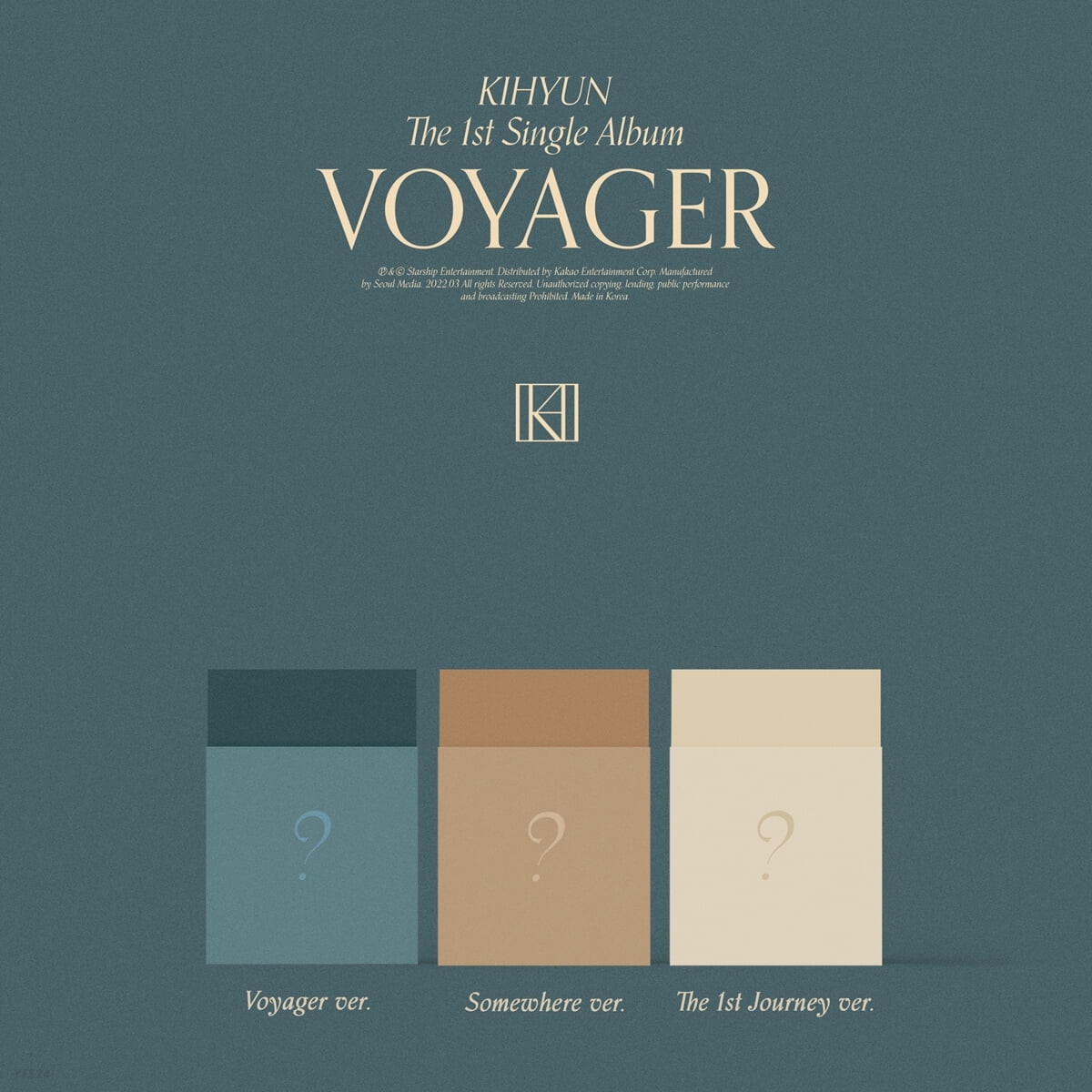 KIHYUN - 1st Single Album VOYAGER KIHYUN - 1st Single Album VOYAGER