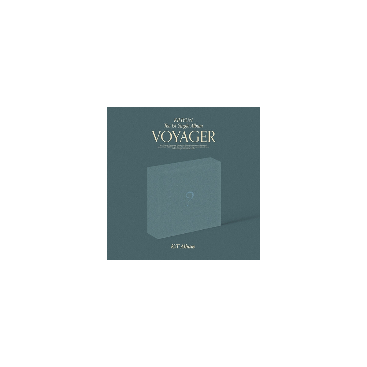KIHYUN - 1st Single Album VOYAGER (Kit Album) KIHYUN - 1st Single Album VOYAGER (Kit Album)