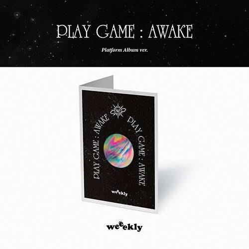 Weeekly - 1st Single Album Play Game : AWAKE (Platform Album Ver.) (PVC Photocard Album)