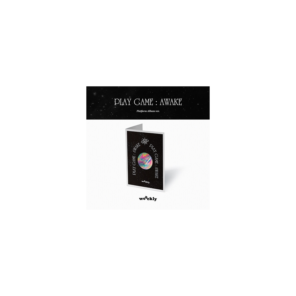 Weeekly - 1st Single Album Play Game : AWAKE (Platform Album Ver.) (PVC Photocard Album) Weeekly - 1st Single Album Play Game : AWAKE (Platform Album Ver.) (PVC Photocard Album)