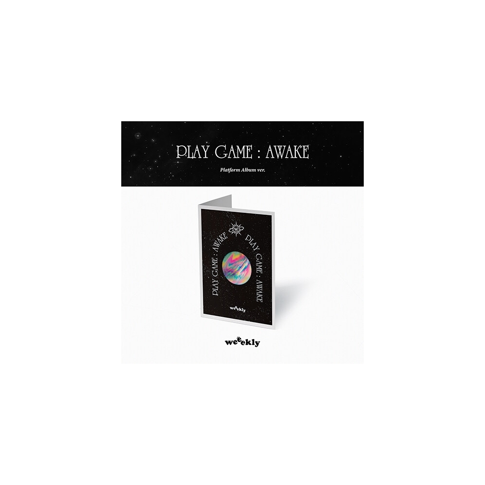 Weeekly - 1st Single Album Play Game : AWAKE (Platform Album Ver.) (PVC Photocard Album)