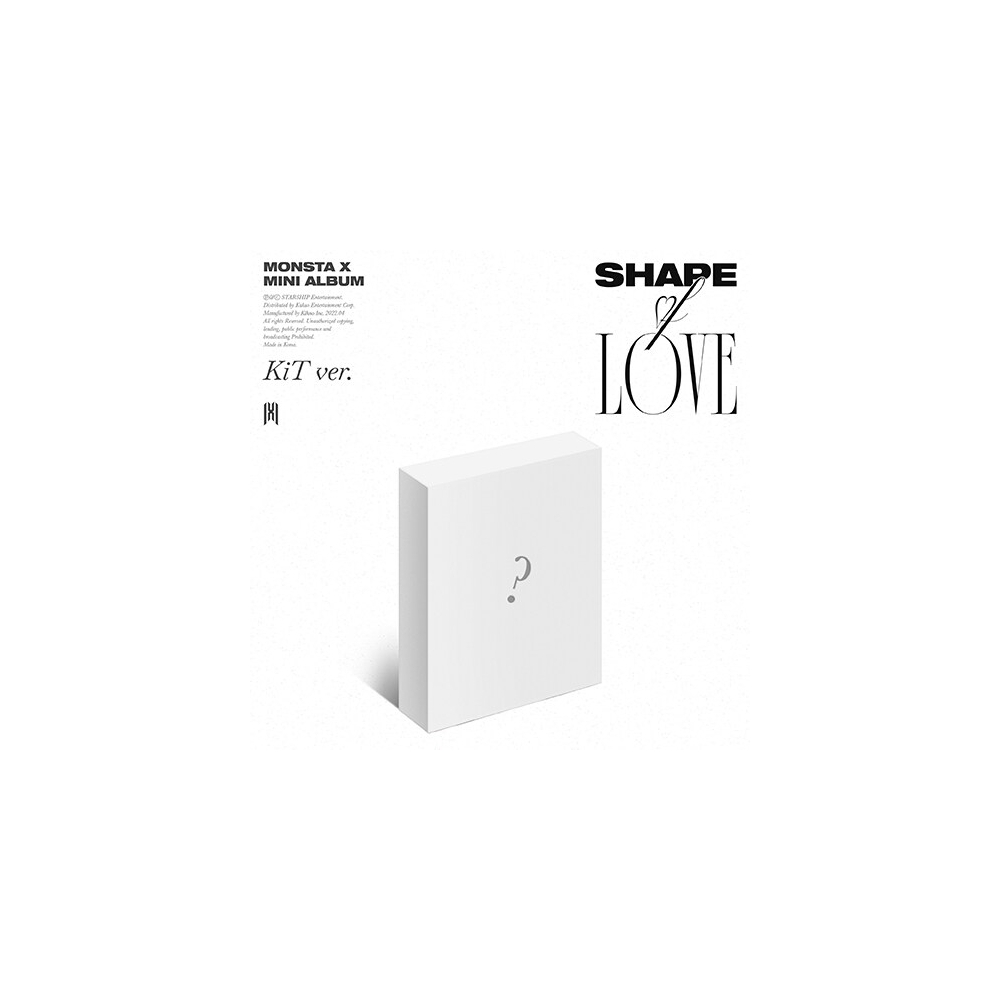 MONSTA X - SHAPE of LOVE (Kit Album)