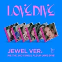 IVE - LOVE DIVE (Jewel version) (Limited Edition) (2nd Single Album)