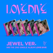IVE - LOVE DIVE (Jewel version) (Limited Edition) (2nd Single Album) -