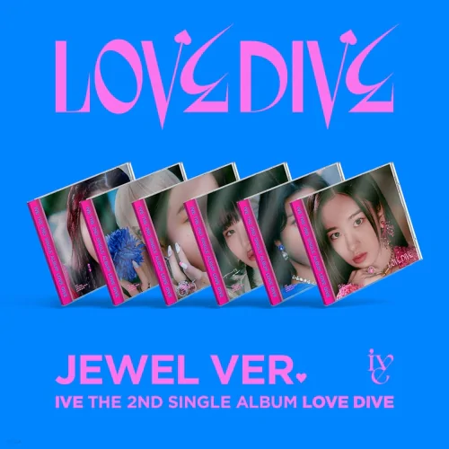 IVE - LOVE DIVE (Jewel version) (Limited Edition) (2nd Single Album)