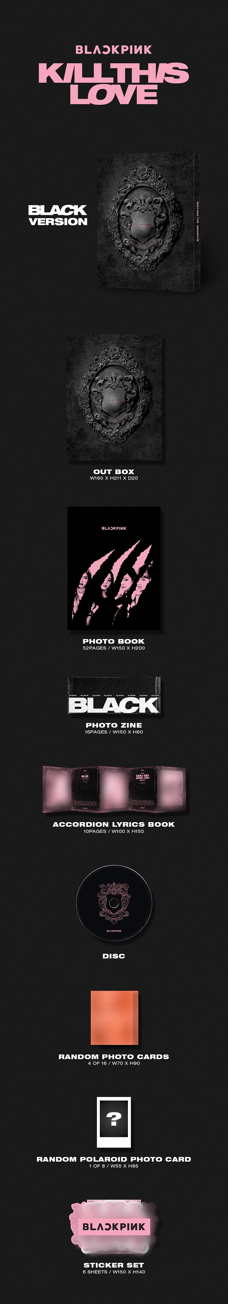 CD BLACKPINK KILL THIS LOVE -JP Ver.-