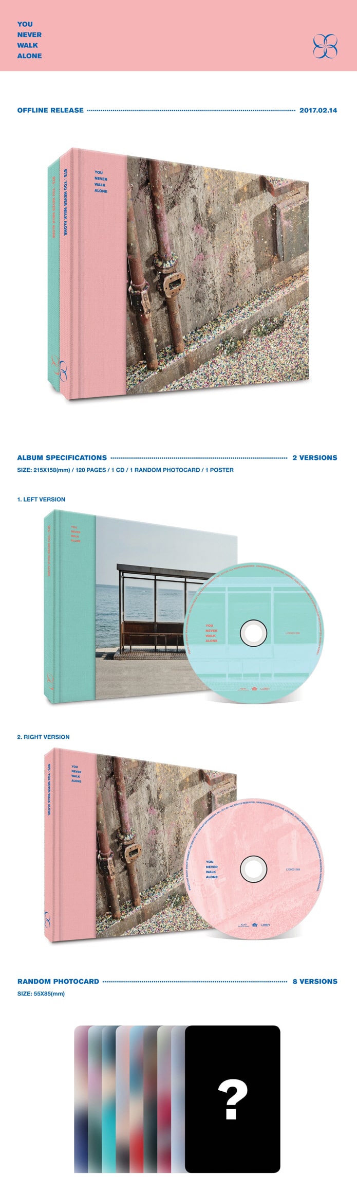 Bts You Never Walk Alone Left Ver Catchopcd