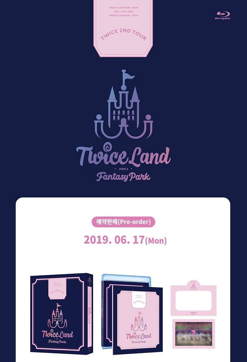 TWICE - 2nd Tour TwiceLand Zone 2 Fantasy Park Blu-ray - Catchopcd