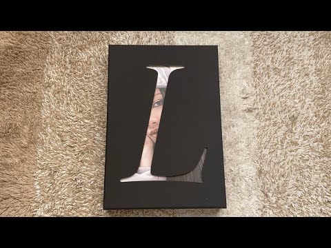 Unboxing Lisa 1st Single Album LALISA (Black Ver).