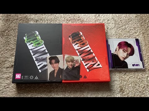 Unboxing Stray Kids Oddinary (Frankenstein Limited, Mask Off and Jewel Case Lee Know Ver).