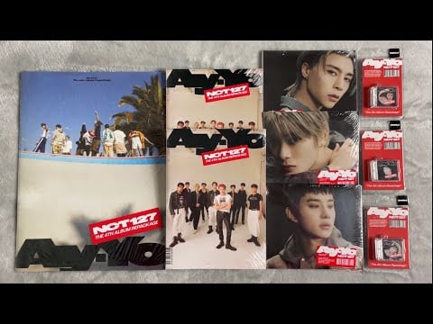 ♡Unboxing NCT 127 엔시티 127 4th Album Repackage Ay-Yo 에이요 (Photobook A, B, Digipack & SMini Ver.)♡