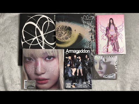 ♡Unboxing aespa 에스파 1st Album Armageddon 아마겟돈 (Authentic, Zine, Superbeing, MY Power, & Poster Ver.)