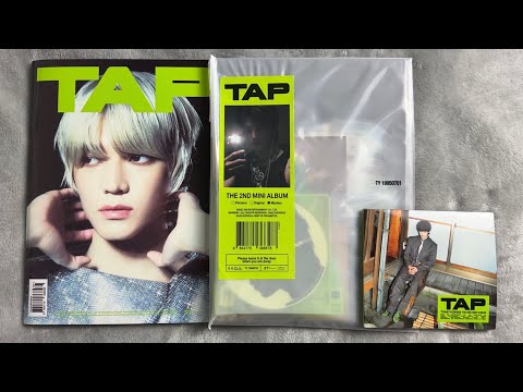 ♡Unboxing Taeyong 태용 2nd Mini Album TAP 탭 (Flip Zine, Mystery Pack & Digipack Ver.)♡