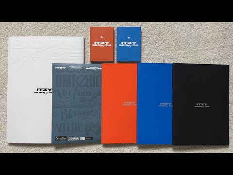 ♡Unboxing ITZY 있지 8th Mini Album Born To Be (Standard, Limited, Special & Platform Ver.)♡
