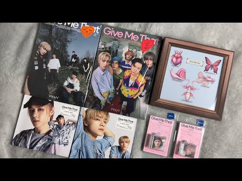 ♡Unboxing WayV 威神V 5th Mini Album Give Me That (Photobook A, B, Collection, Digipack & SMini Ver.)♡
