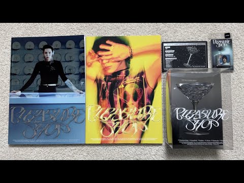 ♡Unboxing Key 키 3rd Mini Album Pleasure Shop 플레저 숍 🍸 (PB, Glass Package, Invitation & SMini) Ver.)♡