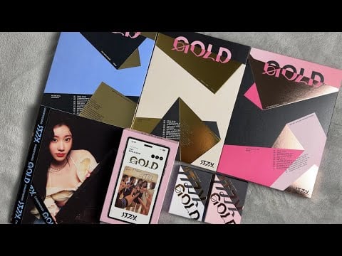 ♡Unboxing ITZY 있지 9th Mini Album GOLD (Light, Deep, Rose Gold, Digipack, Phone Box & Nemo Ver.)♡