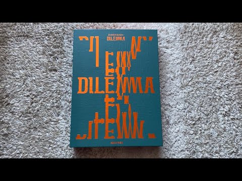 Unboxing Enhypen 1st Album Dimension: Dilemma (Odysseus Ver).