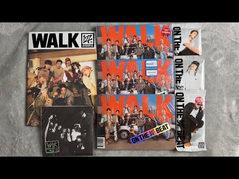 ♡Unboxing NCT 127 엔시티 127 6th Album Walk 삐그덕 (Podcast, Walk, Poster & Walk Crew Character Card Ver)♡