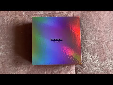 Unboxing BLACKPINK 1st Album THE ALBUM (Ver 4).