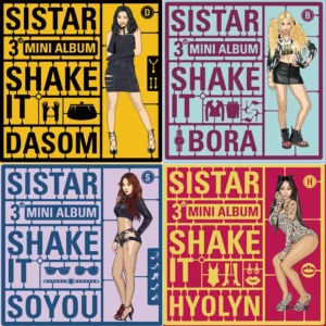 Sistar - 3rd Mini Album Shake It