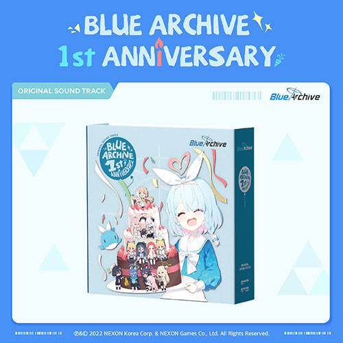 BLUE ARCHIVE - 1st ANNIVERSARY OST (NO Poster) 1 BLUE ARCHIVE - 1st ANNIVERSARY OST