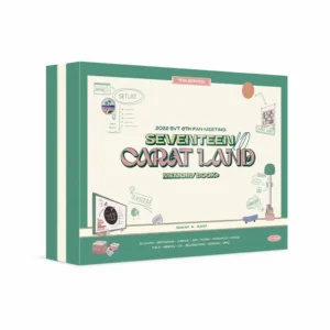 SEVENTEEN - 2022 6TH FAN MEETING: SEVENTEEN in CARAT LAND MEMORY BOOK + DVD