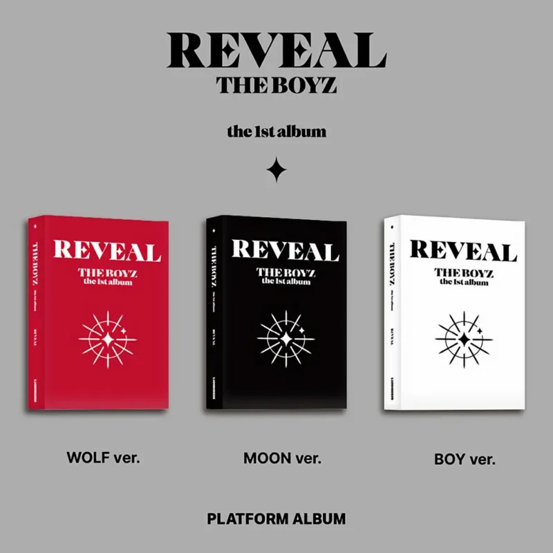 THE BOYZ – REVEAL (Version Plateforme) (1er Album)