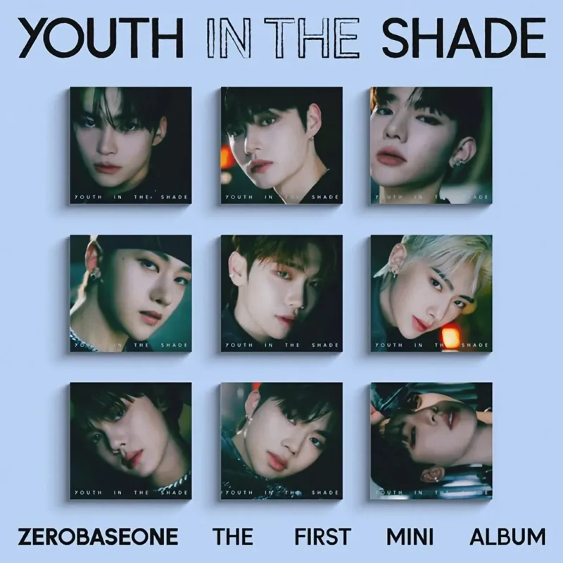 ZEROBASEONE – YOUTH IN THE SHADE (Digipack-VERSion) (1. Mini-Album)