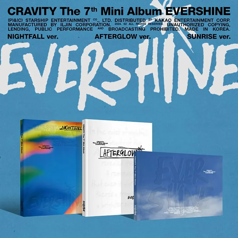 CRAVITY – EVERSHINE (7e mini-album)
