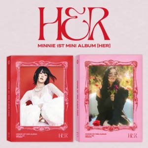 MINNIE - HER (2035C RED Version) (1st Mini Album)