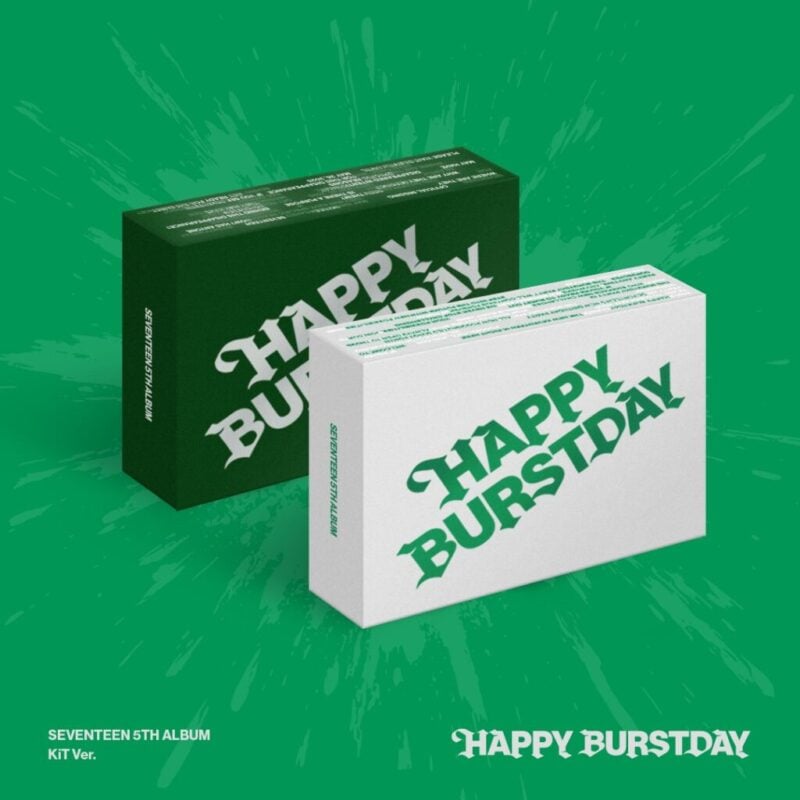 SEVENTEEN - 'HAPPY BURSTDAY' (KiT Version) (5th Album)